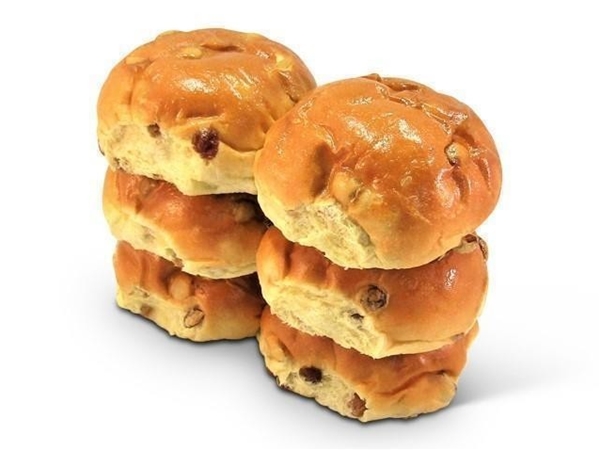 Rozijnenbol&nbsp;per 6 verpakt